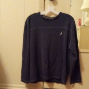 Nautica Navy Sleepwear Top